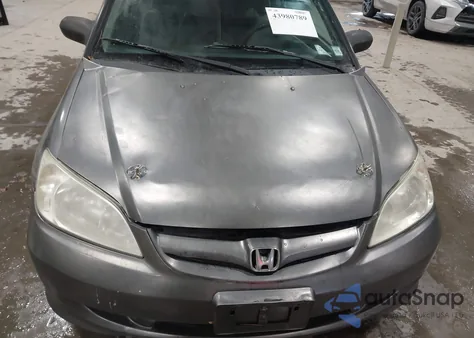 2004 Honda Civic Lx z USA, uszkodzony, nr VIN 2HGES165X4H636159